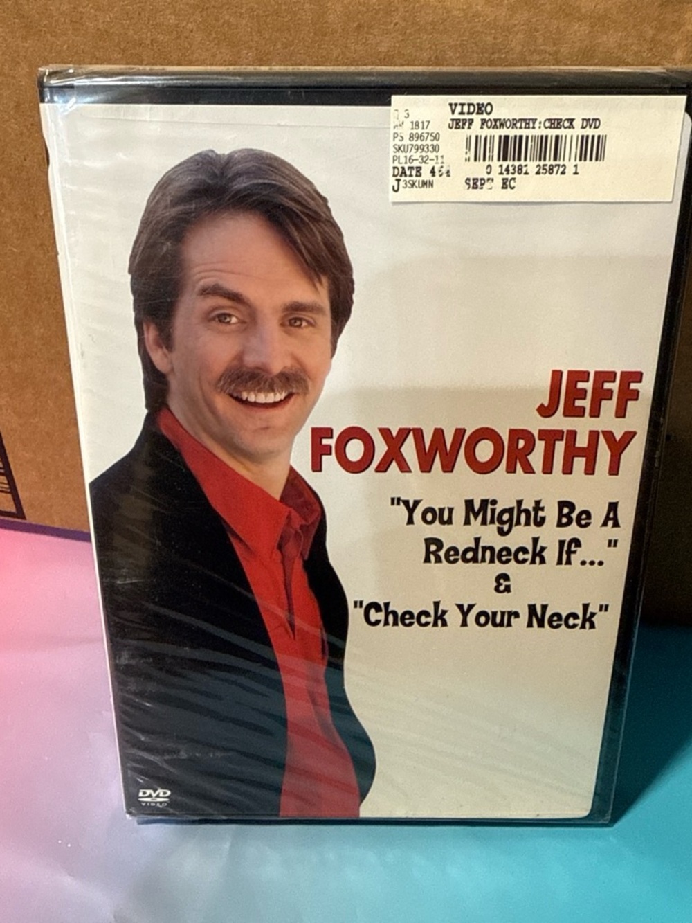 Jeff Foxworthy DVD Set - Red & Black Jacket Cover